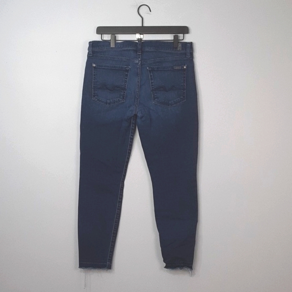 Dark Blue Women's Jeans - Picture 9 of 10